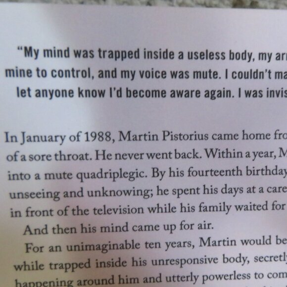 Ghost Boy by Martin Pistorius | Good Read | Paperback Book - Picture 3 of 3
